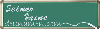 Selmar Haine Visitenkarte
